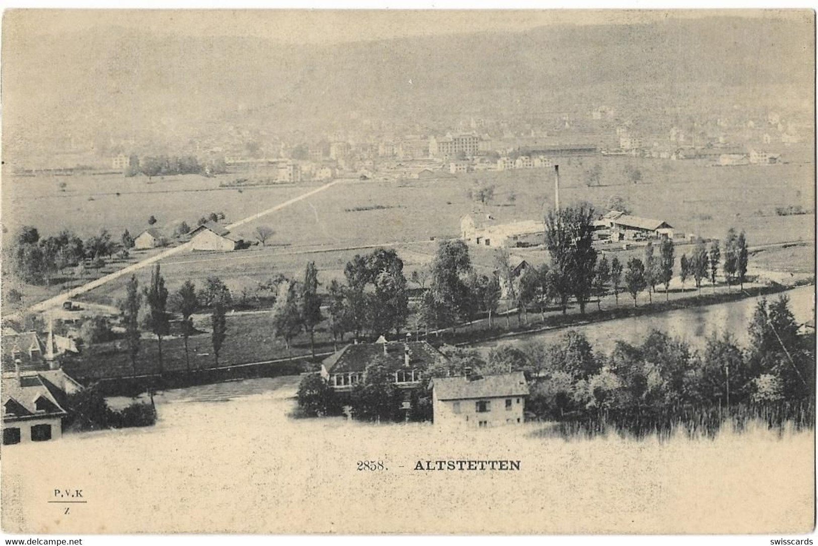 ALTSTETTEN: Aussenquartier An Limmat ~1900 - Altstetten