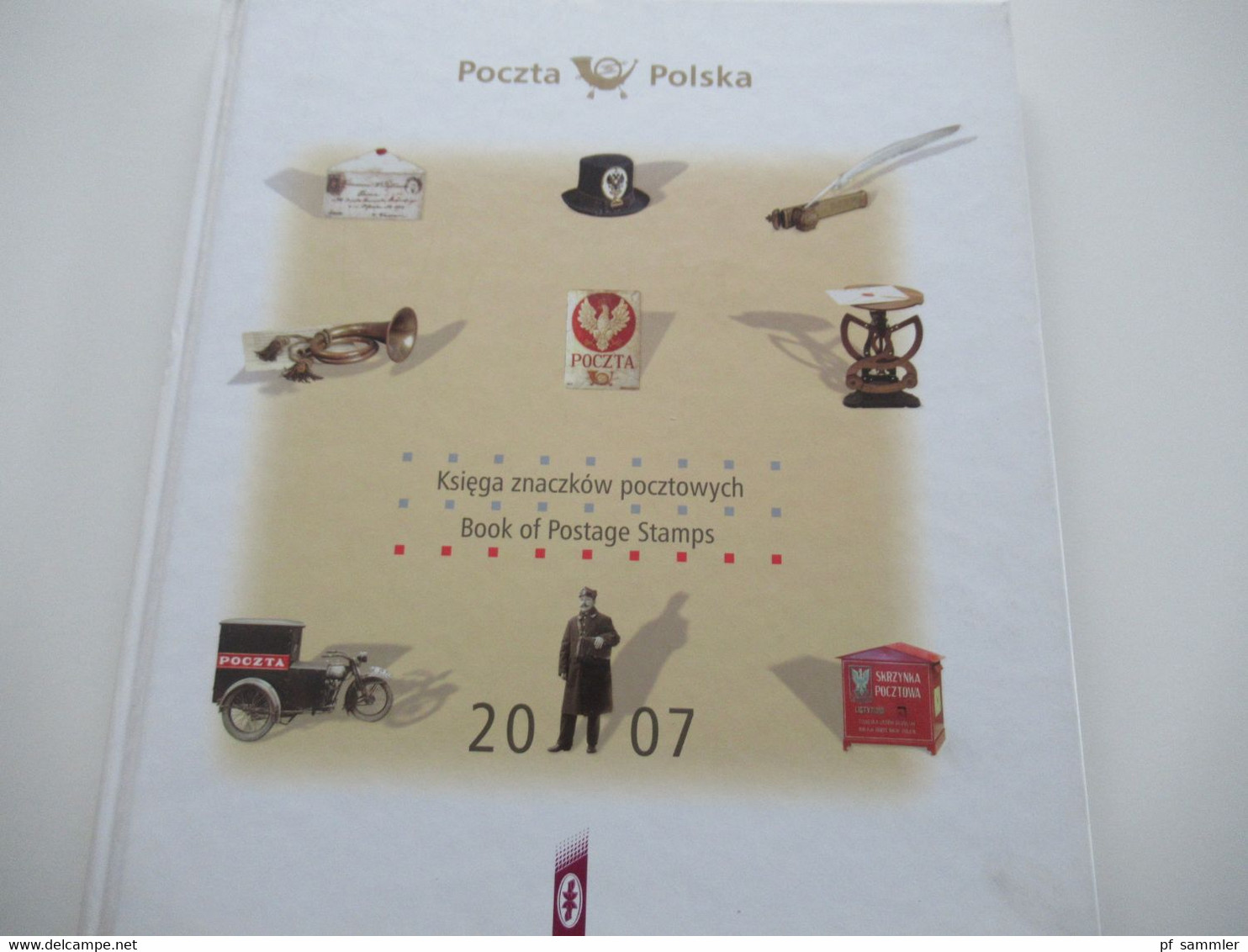 Polen Jahrbuch 2007 Book Of Postage Stamps / Ksiega Znaczkow Pocztowych Jahrgang 2007 Mit Gestempelten Marken / O - Oblitérés