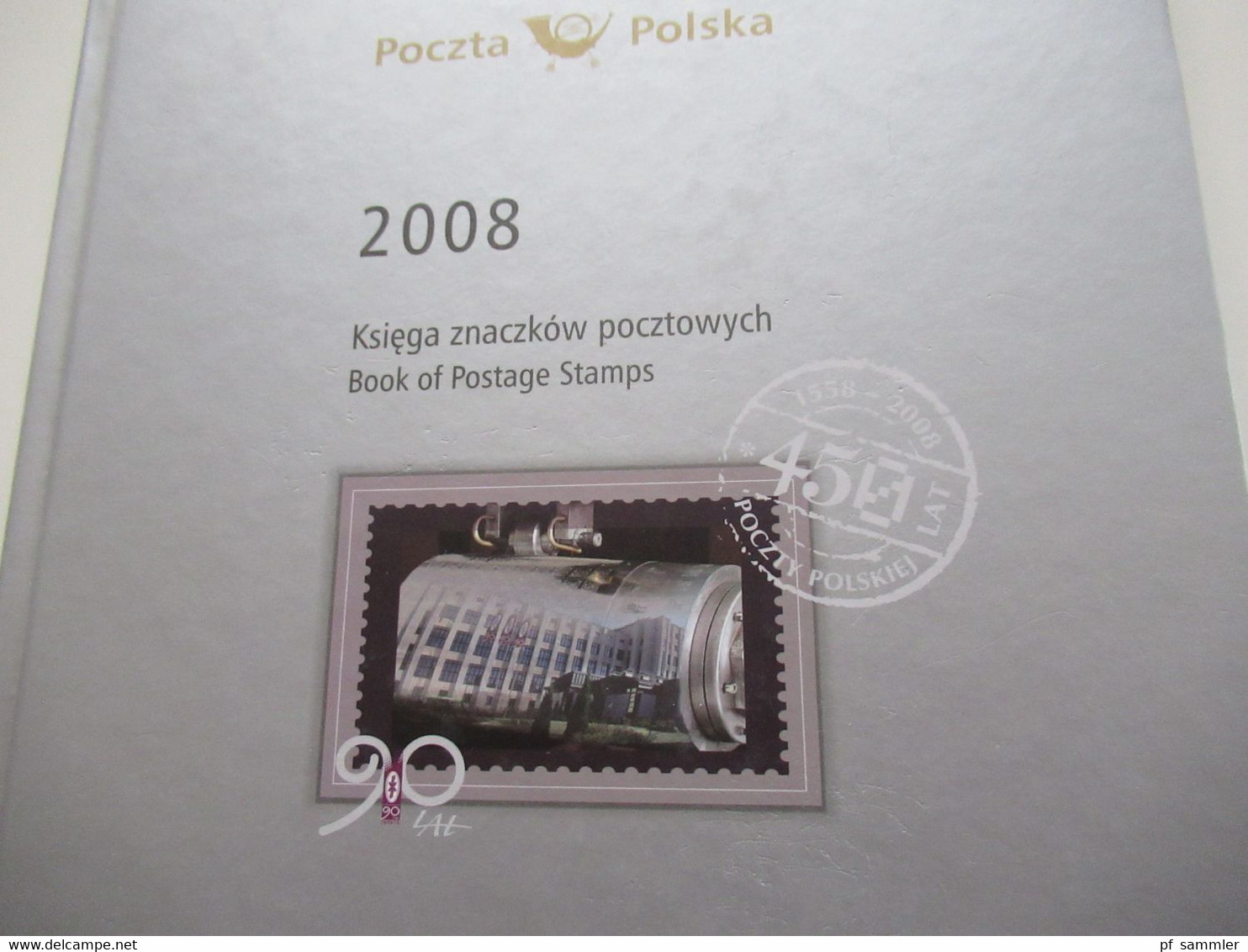 Polen Jahrbuch 2008 Book Of Postage Stamps / Ksiega Znaczkow Pocztowych Jahrgang 2008 Postfrische Marken / ** / Nominale - Neufs