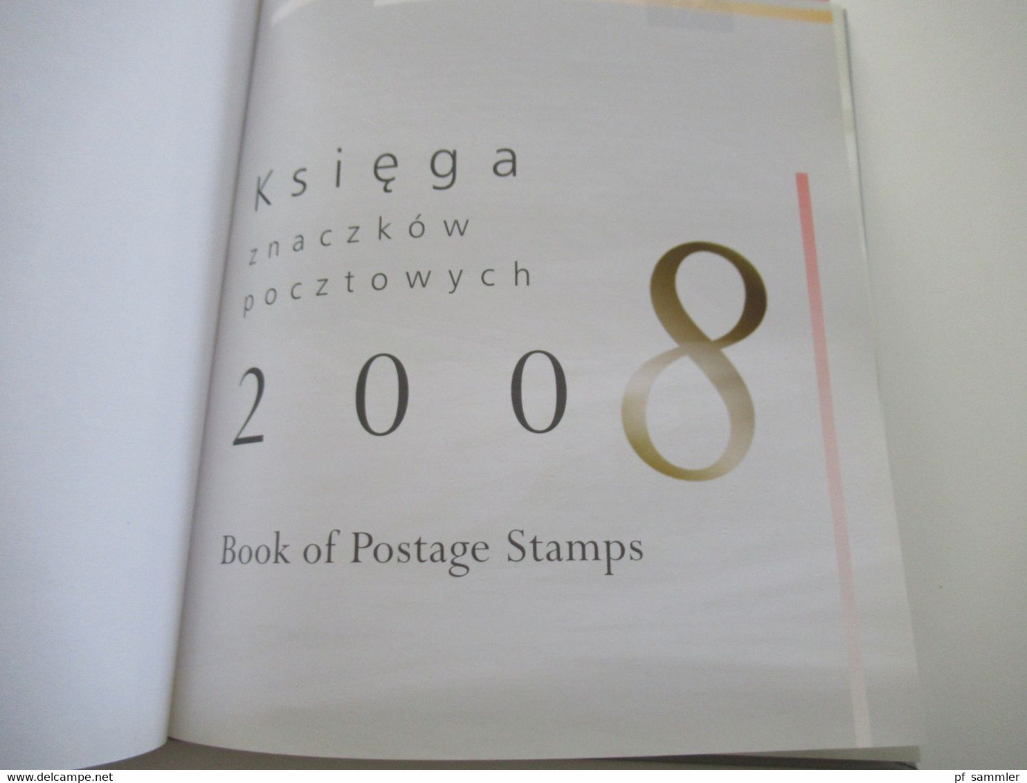 Polen Jahrbuch 2008 Book Of Postage Stamps / Ksiega Znaczkow Pocztowych Jahrgang 2008 Postfrische Marken / ** / Nominale - Unused Stamps