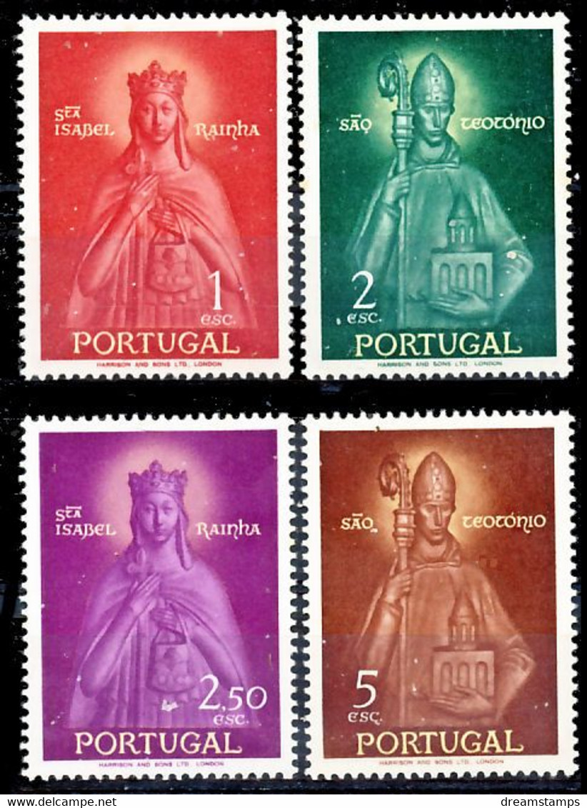 !										■■■■■ds■■ Portugal 1958 AF#835-838** Isabel And St.Teotónio Set (SALE) - Autres & Non Classés