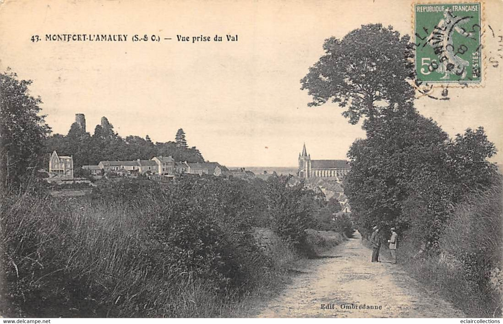 Montfort L'Amaury           78       Vue Prise Du Val    (voir Scan) - Montfort L'Amaury