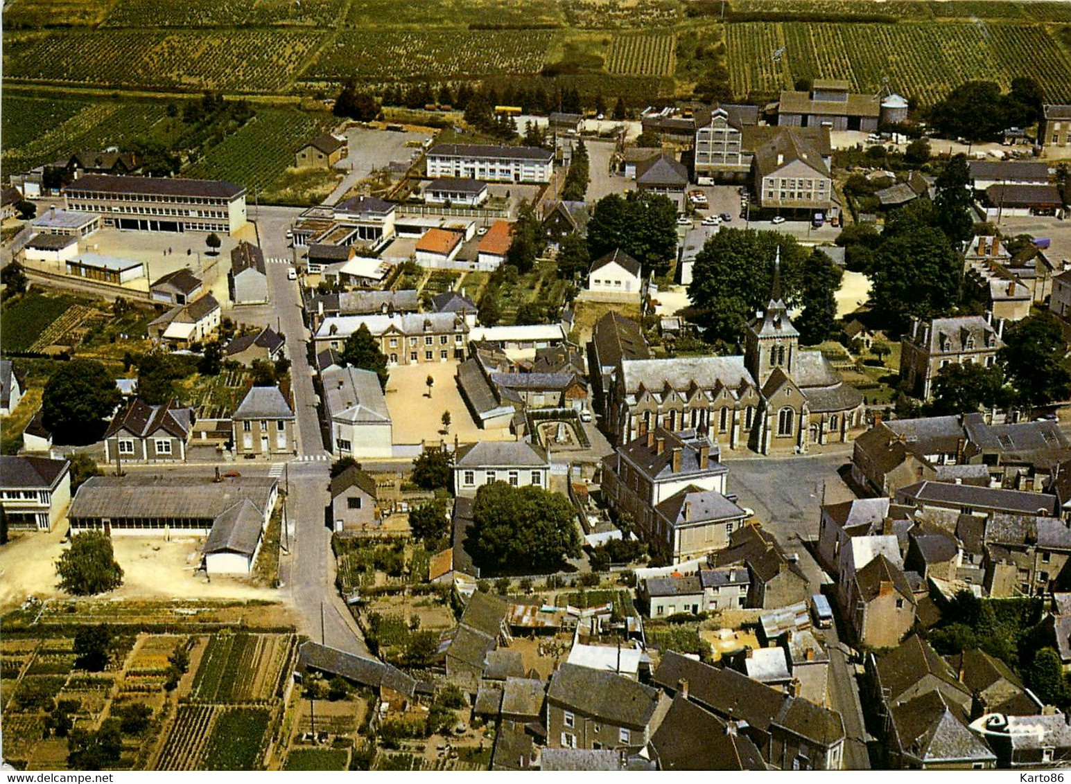 Thouarcé * Vue Générale Du Village - Thouarce