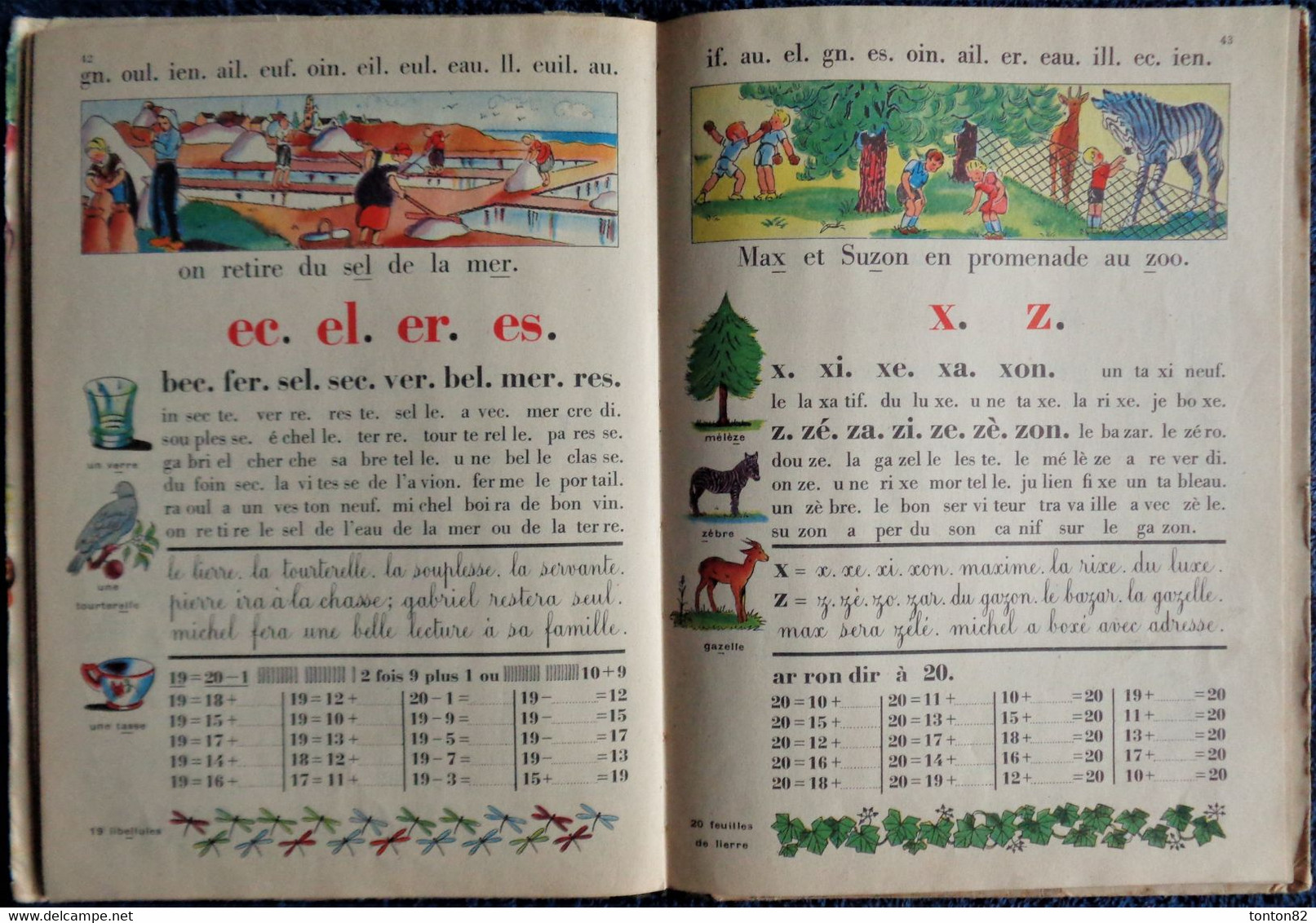 M. Boscher - La Journée des Tout Petits - Éditions J. Chapron - ( 1953 ) .