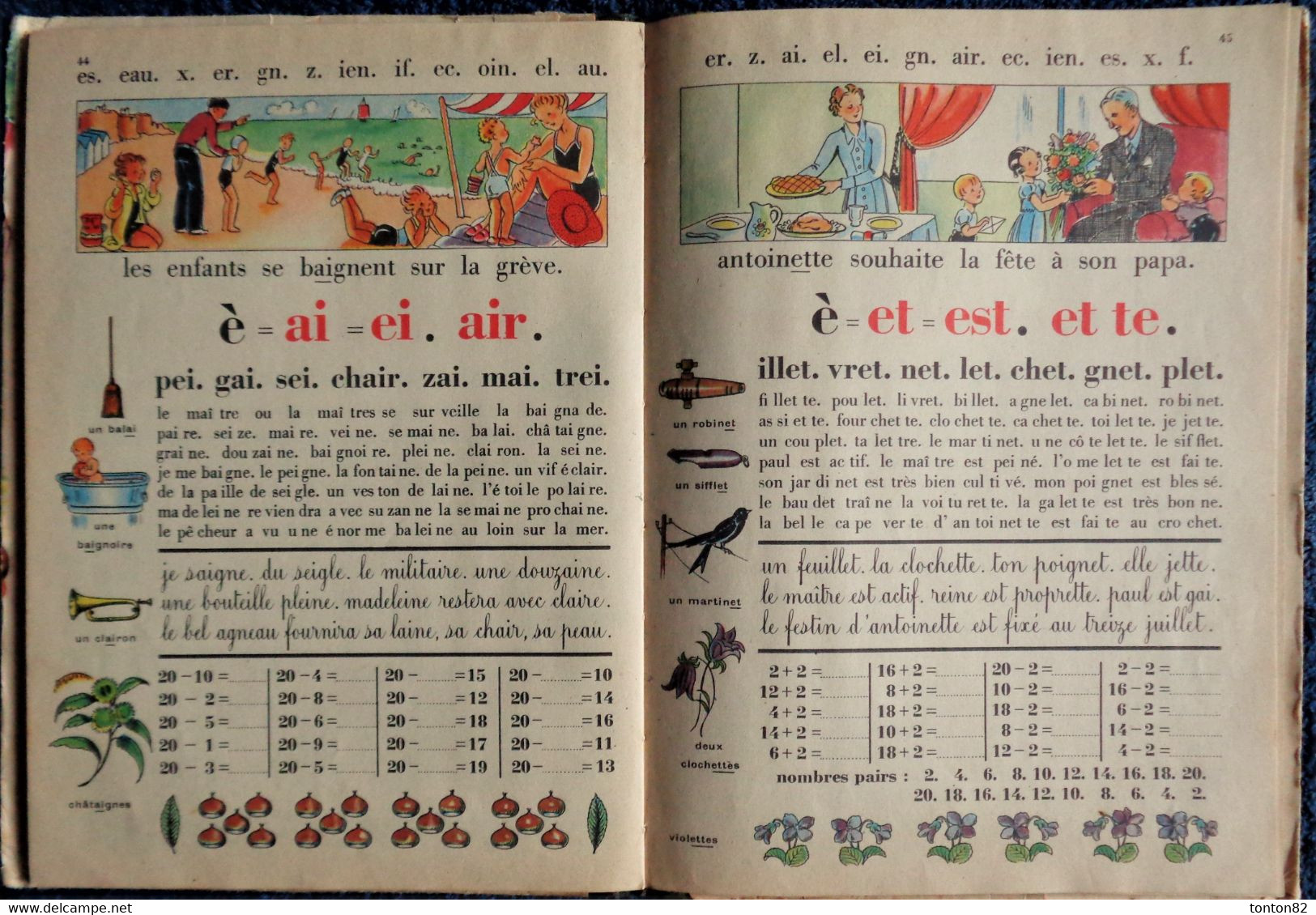 M. Boscher - La Journée des Tout Petits - Éditions J. Chapron - ( 1953 ) .