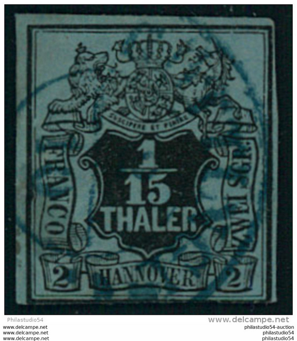 1/15 Thaler Knapp- Bis Vollrandig (Mi-Nr. 4) - Hanover