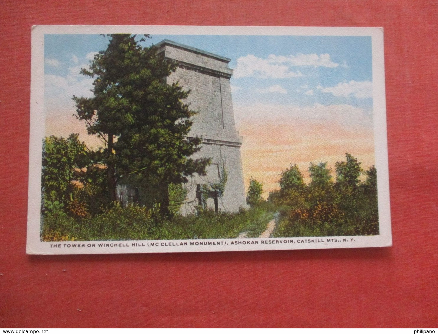 The Tower  Of Winchell Hill  Ashokan Reservoir Catskills  NY  >   Ref 4642 - Catskills