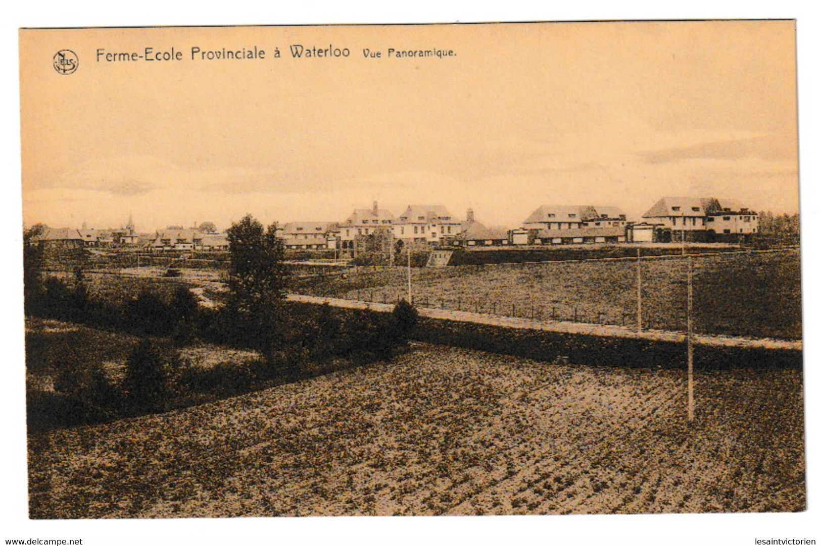 WATERLOO FERME-ECOLE PROVINCIALE VUE PANORAMIQUE - Waterloo