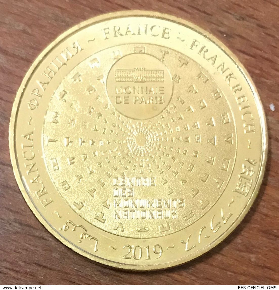 11 CITÉ DE CARCASSONNE LE BLASON MDP 2019 MÉDAILLE SOUVENIR MONNAIE DE PARIS JETON TOURISTIQUE MEDALS COINS TOKENS - 2019