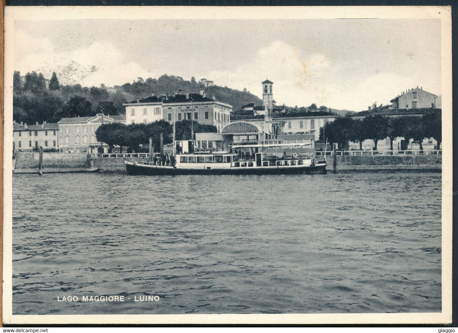 °°° 23659 - LAGO MAGGIORE - LUINO (VA) 1954 °°° - Luino