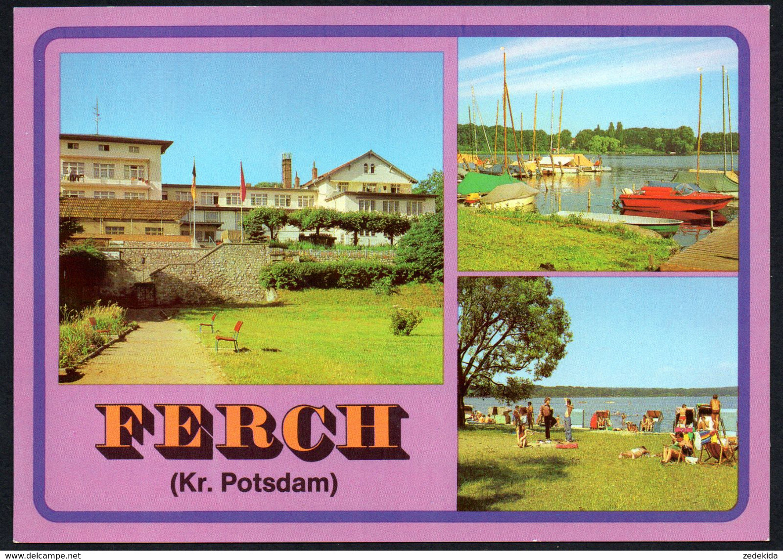 E7928 - TOP Ferch - FDGB Heim Pierre Semard - Bild Und Heimat Reichenbach - Ferch