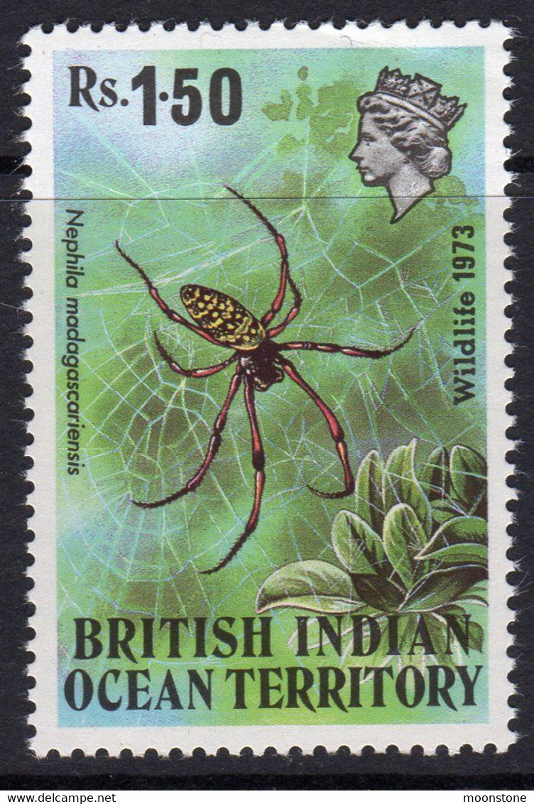 British Indian Ocean Territory BIOT 1973 Wildlife I 1r.50, MNH, SG 55 (A) - Brits Indische Oceaanterritorium