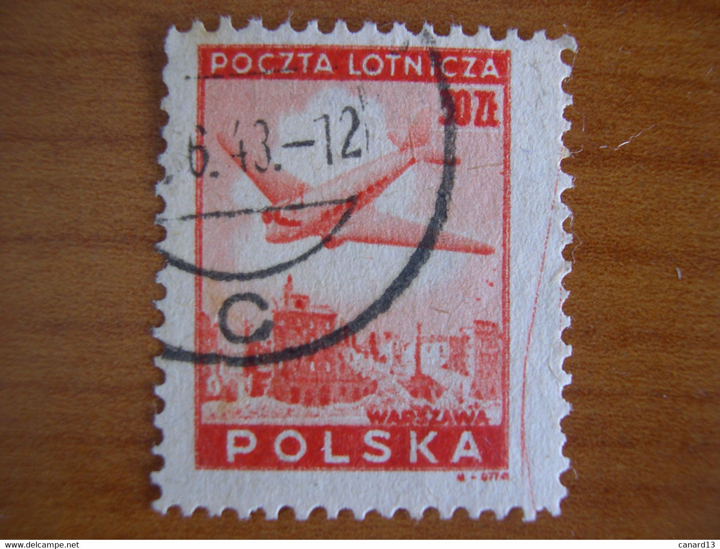 Pologne N°  PA 15  Obl - Ohne Zuordnung