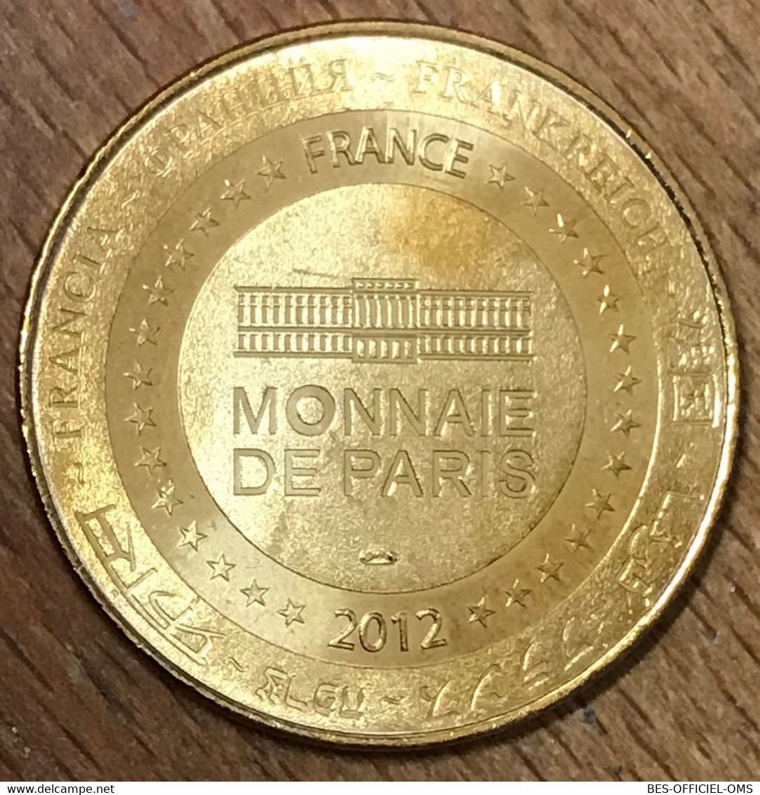 44 SAINT-NAZAIRE SOUS-MARIN ESPADON MEDAILLE SOUVENIR MONNAIE DE PARIS 2012 JETON TOURISTIQUE MEDALS COINS TOKENS - 2012