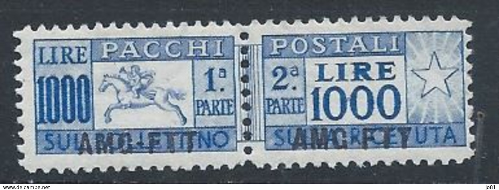 Italie - Trieste Zone A YT Colis Postaux 19 Neuf Sans Charnière XX - MNH - Paquetes Postales/consigna