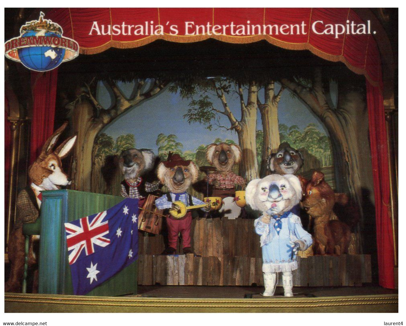 (HH 19) Australia - QLG - Gold Coast Dreamworld - Koala Theatre (with Stamp) - Gold Coast