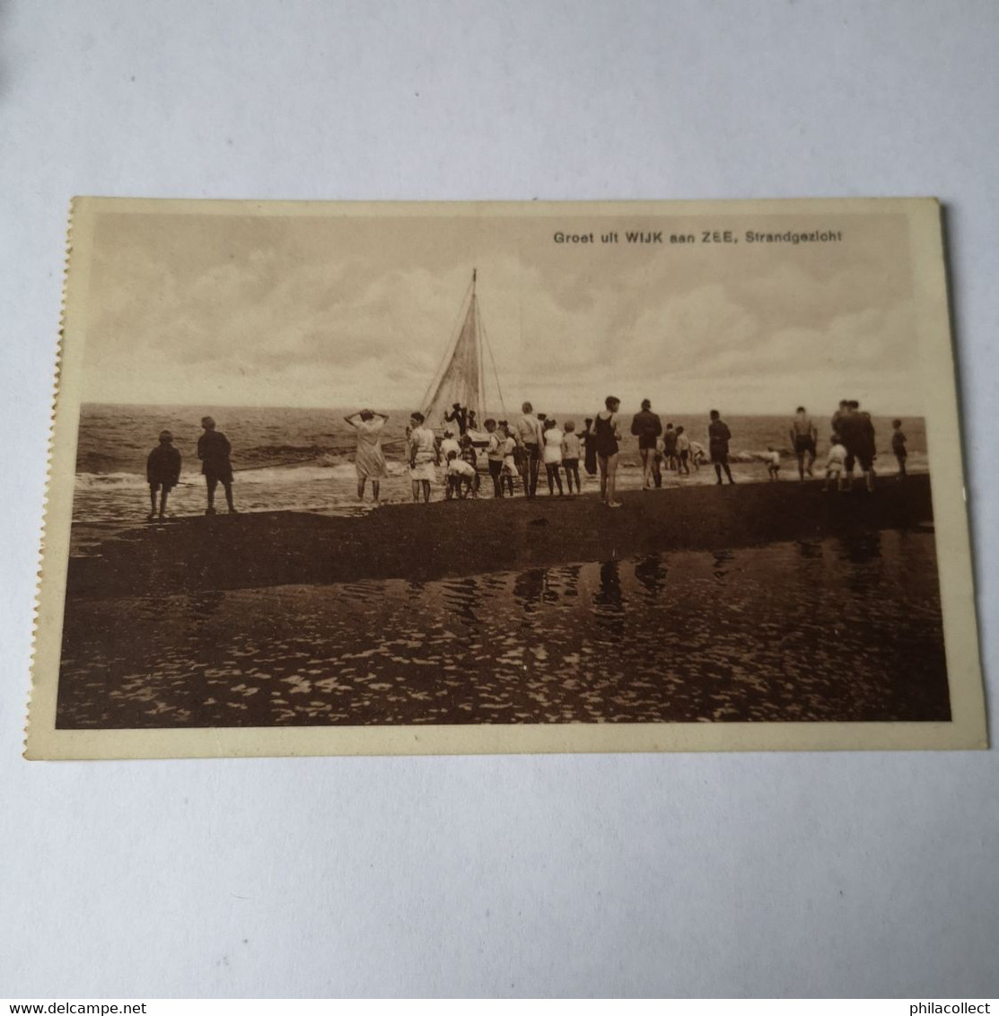 Wijk Aan Zee // Groet Uit - Strandgezicht 1932 - Wijk Aan Zee