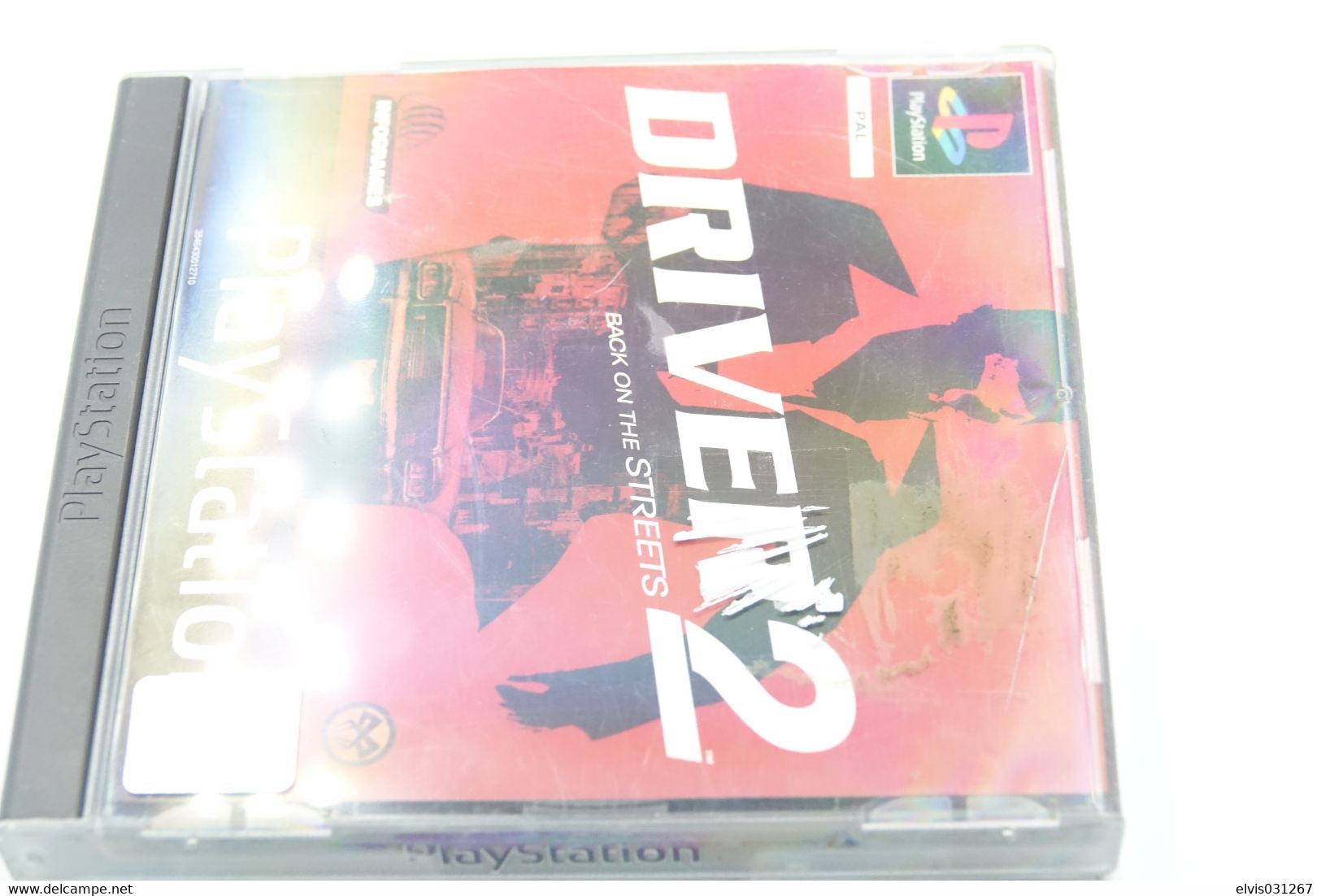 SONY PLAYSTATION ONE PS1 : DRIVER 2 BACK ON THE STREETS 2 Disc - Playstation