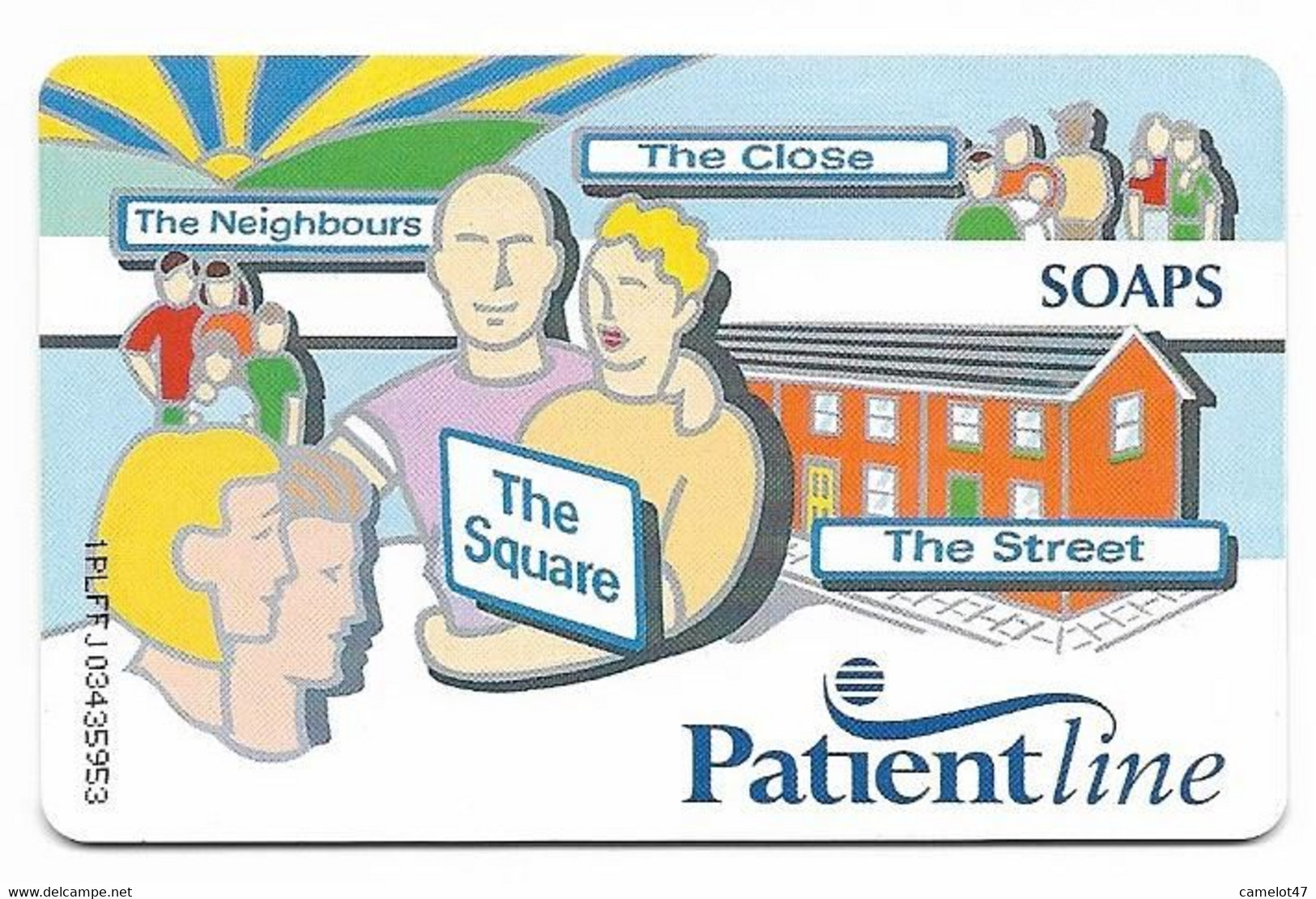 Carte â Puce , Patient Line, 1 Day TV Card, # Varios-237 - Andere & Zonder Classificatie