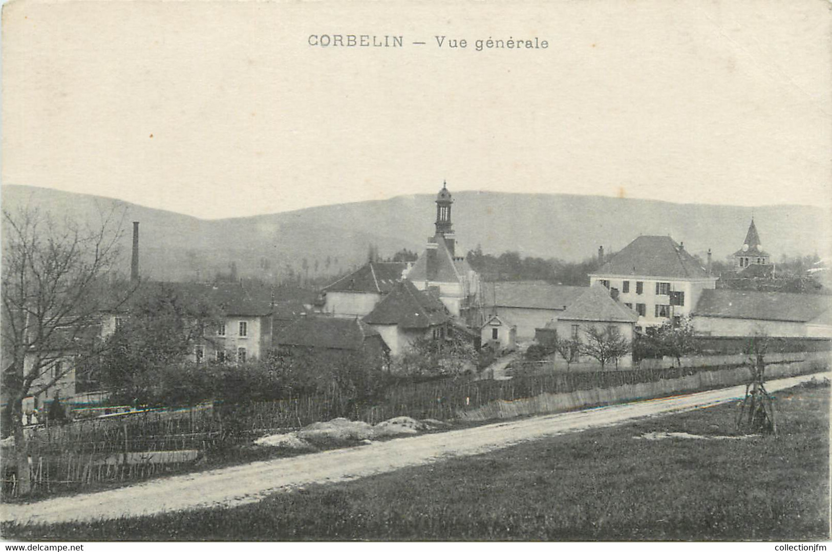 CPA FRANCE 38 " Corbelin, Vue Générale" - Corbelin