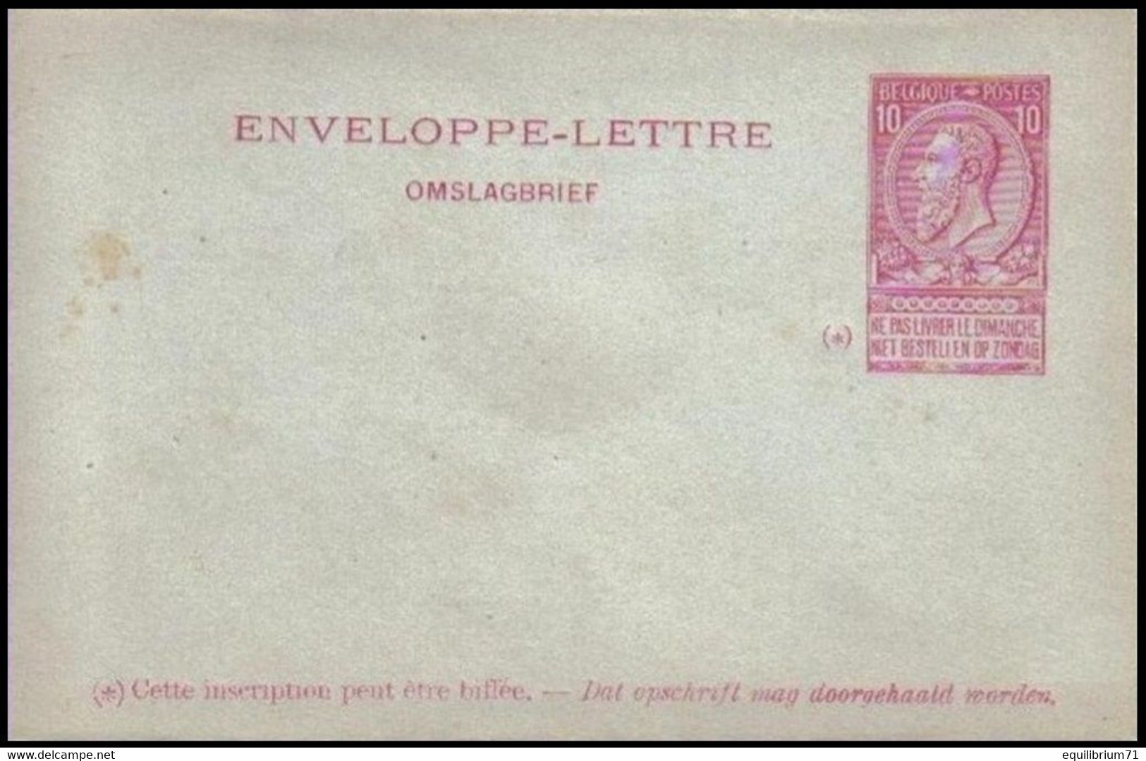 Enveloppe-Lettre / Omslagbrief  2a I - NEUF / NIEUW - Letter Covers