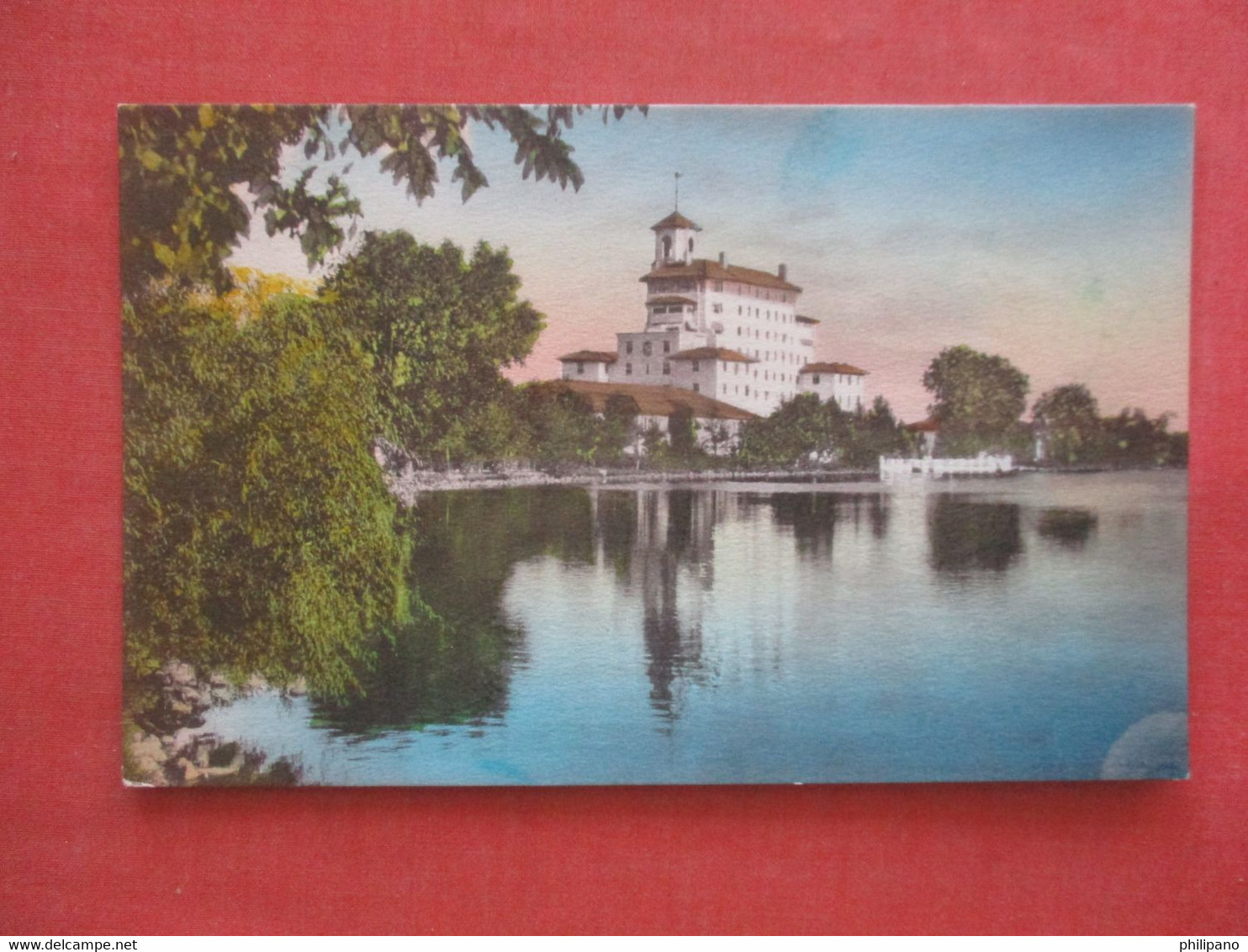 IHand Colored Broadmoor Hotel Colorado > Colorado Springs  Ref 4647 - Colorado Springs