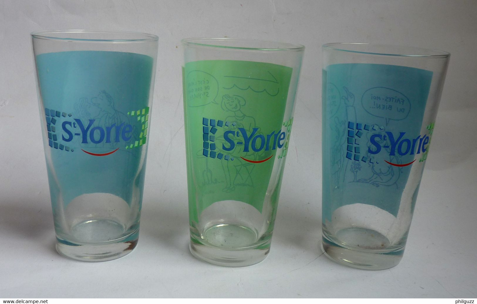 3 Verres WOLINSKY VICHY ST YORRE - VERRE - 2000 - Dishes