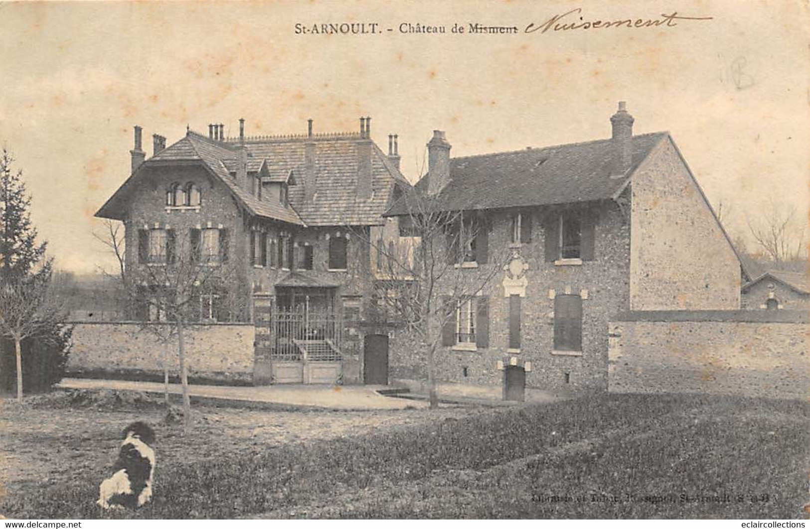 St Arnoult En Yvelines         78           Château De Nuisement         (voir Scan) - St. Arnoult En Yvelines