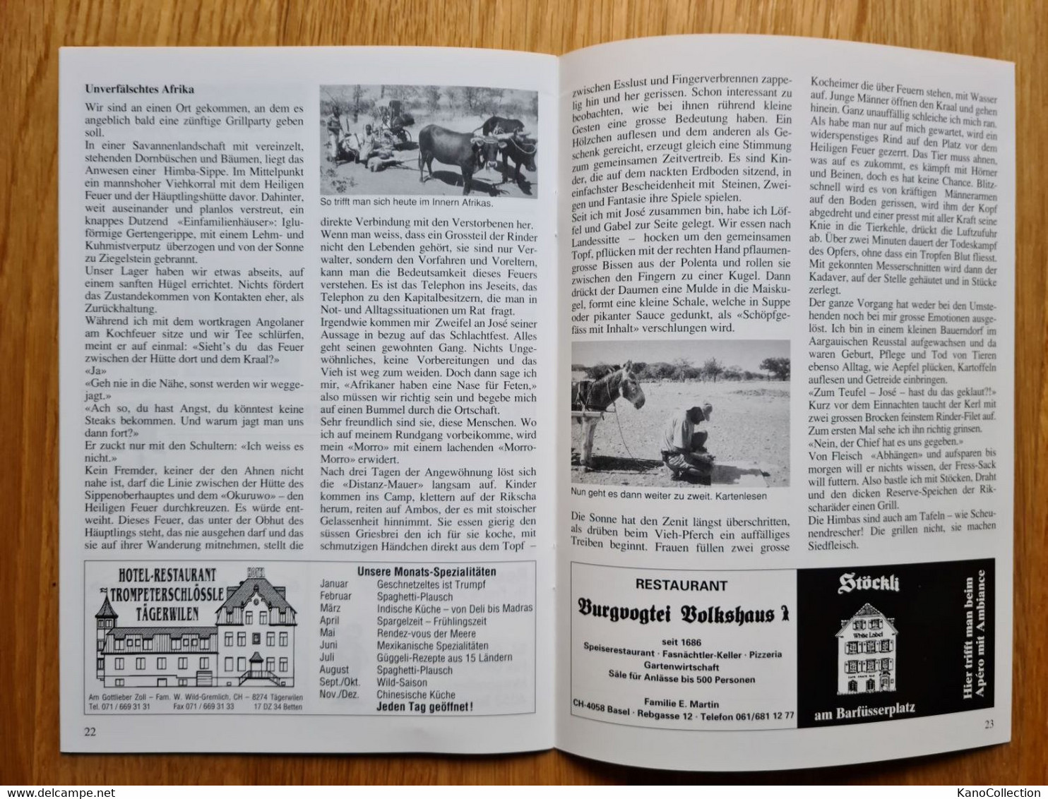 Seemannsclub Schweiz: „Flaschenpost“ – Nr. 209, September/Oktober 1998, 24 Seiten - Deportes