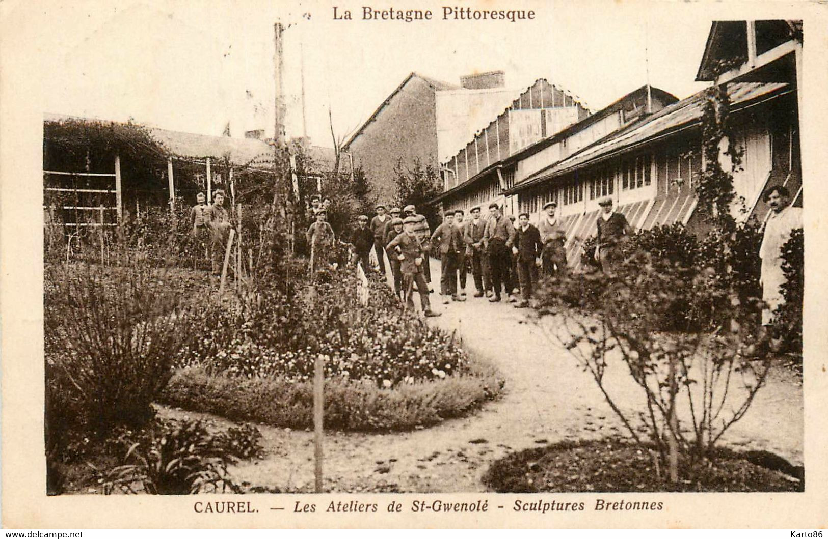 Caurel * Les Ateliers De St Gwenolé * Sculptures Bretonnes * Usine Artisanat Artisan - Caurel