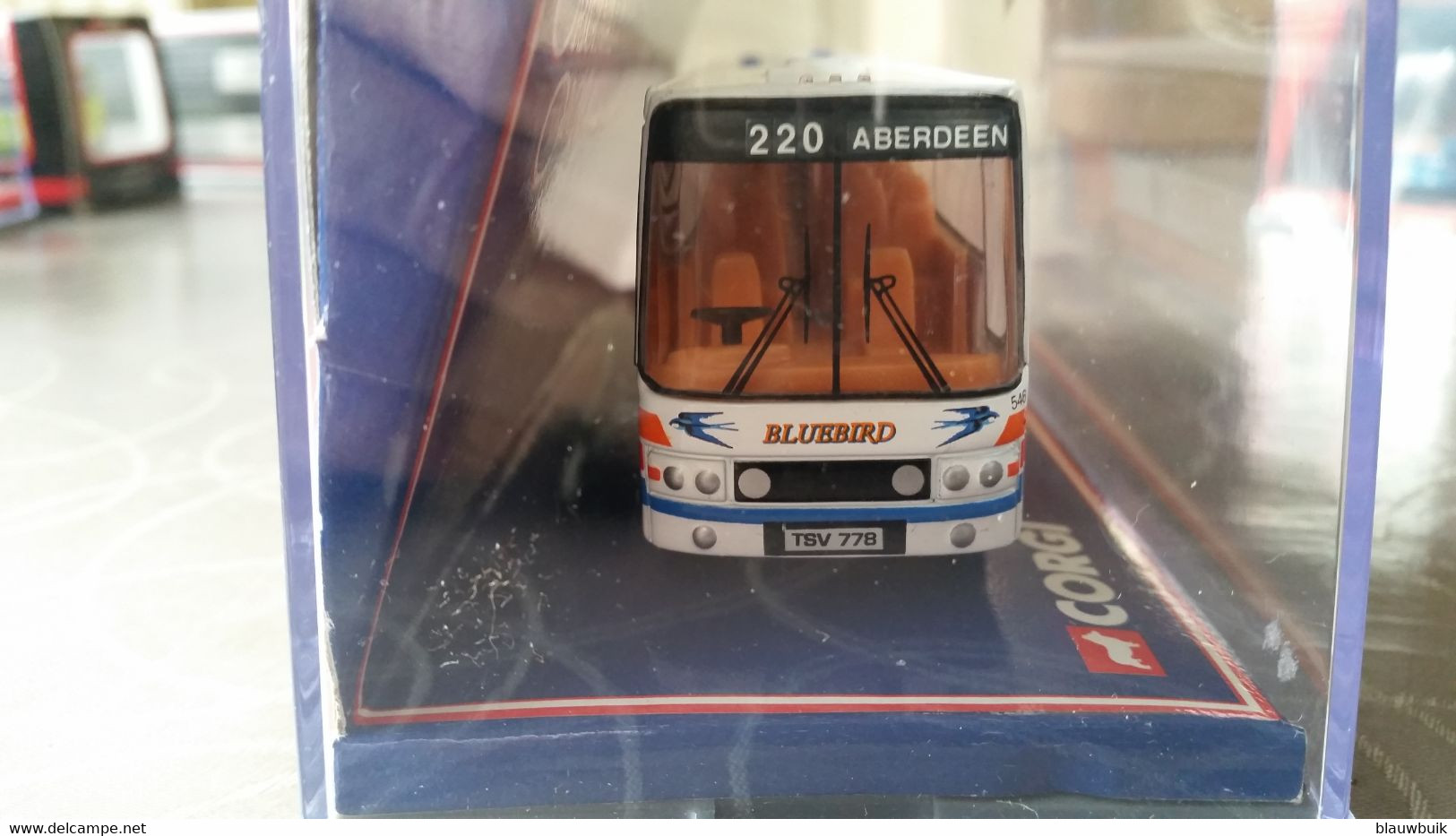 Corgi 4270 Van Hool Volvo B10M Alizee "BLUEBIRD" 1:76 - Escala 1:76