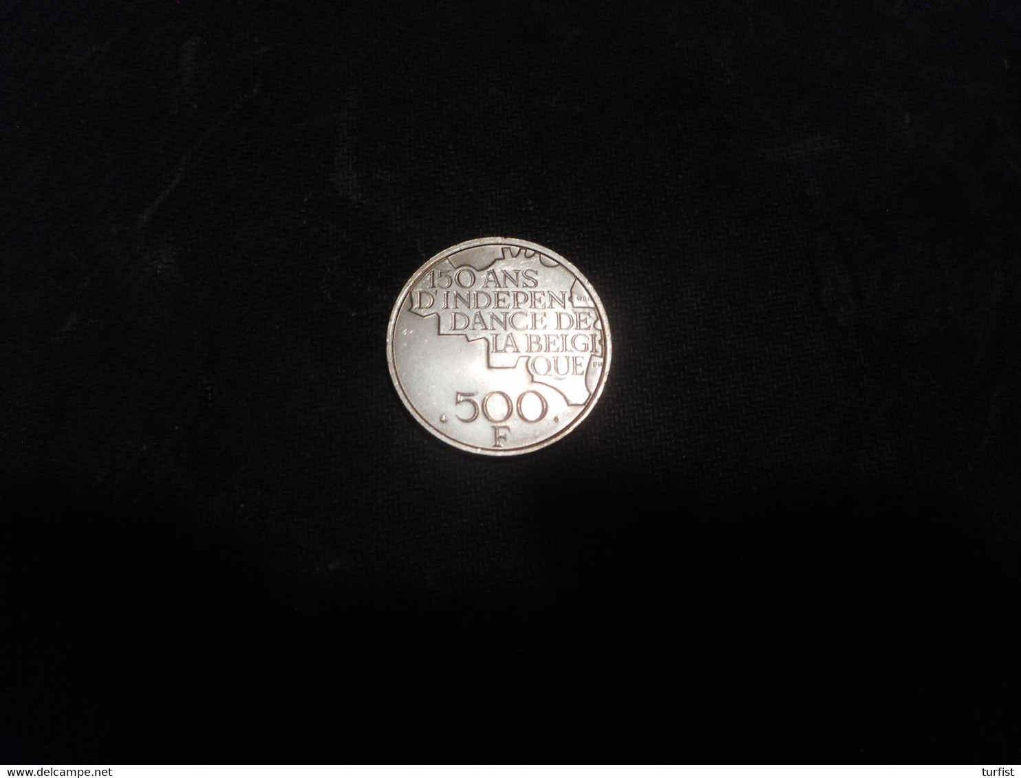 150ANS D'INDEPENDANCE DE LA BELGIQUE 500 FR ZILVER - 500 Frank