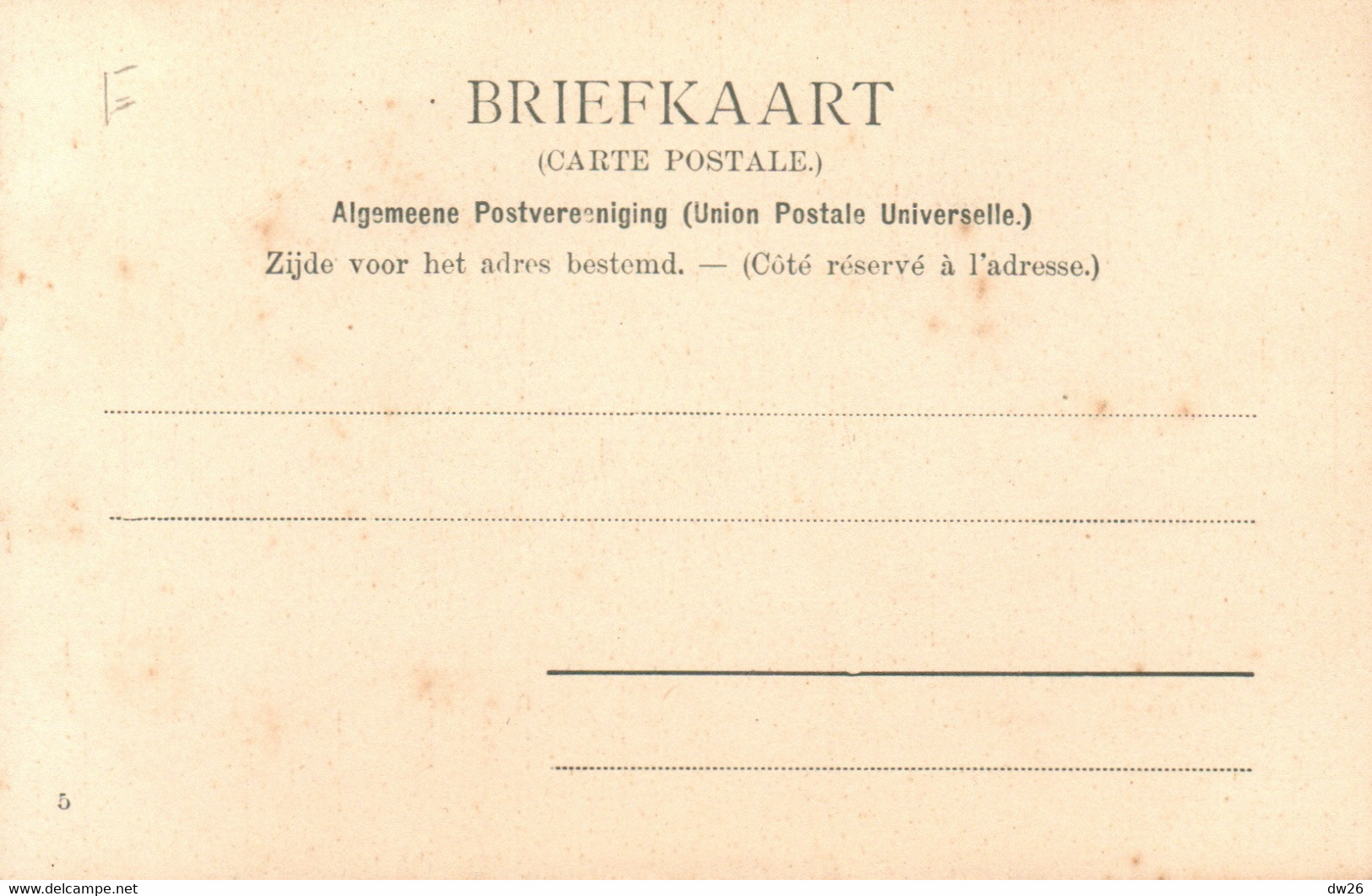 Portrait Homme D'Australie: Australier, Aborigène Australien - Illustration Non Signée, Carte Dos Simple Non Circulée - Oceania