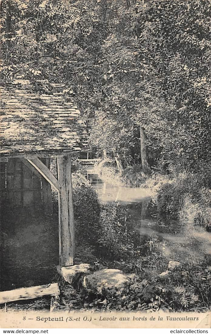 Septeuil            78           Lavoir Aux Bords De La  Vaucouleurs    Voir Scan) - Septeuil