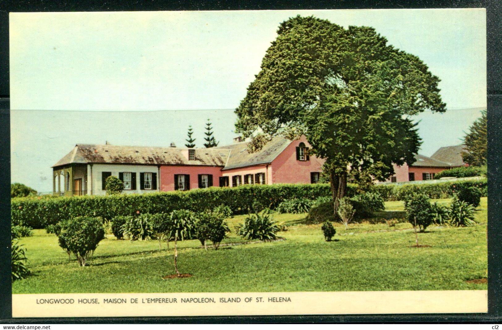 SAINTE HELENE - St. HELENA - Longwood House, Maison De L'Empereur NAPOLEON (carte Vierge) - Saint Helena Island