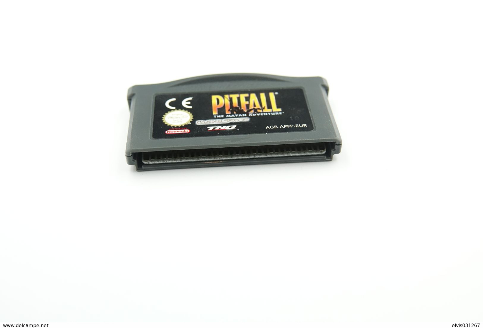 NINTENDO GAMEBOY ADVANCE: PITFALL THE MAYAN ADVENTURE - THQ - 1994 - Game Boy Advance