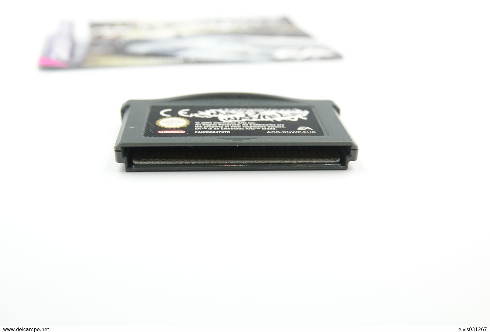 NINTENDO GAMEBOY ADVANCE: NEED FOR SPEED MOST WANTED WITH BOOKLET - EA - 2005 - Game Boy Advance