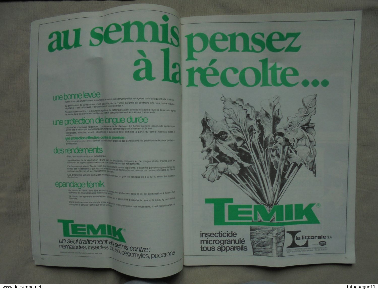 Ancien - Revue Mensuelle Technique Agricole CULTIVAR N° 66 Décembre 1974 - Magazines & Catalogs