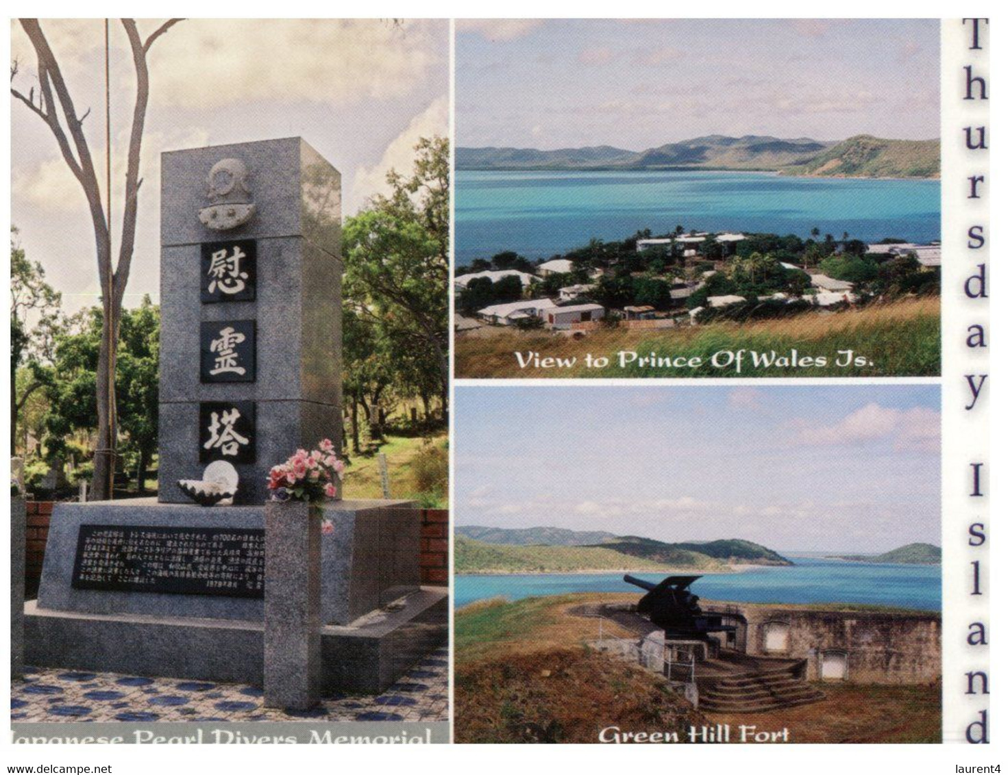 (HH 26) Australia - QLD - Thursday Island Wit Japanese Pearl Divers Memorial - Far North Queensland