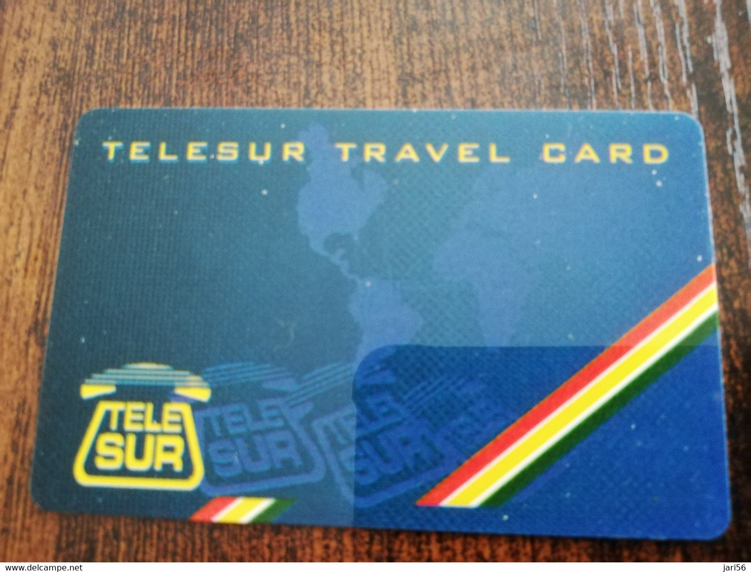 SURINAME  TELESUR TRAVEL CARD /NO VALUE  / (RRR)  1e Issue  PREPAID CARD           ** 4779** - Suriname