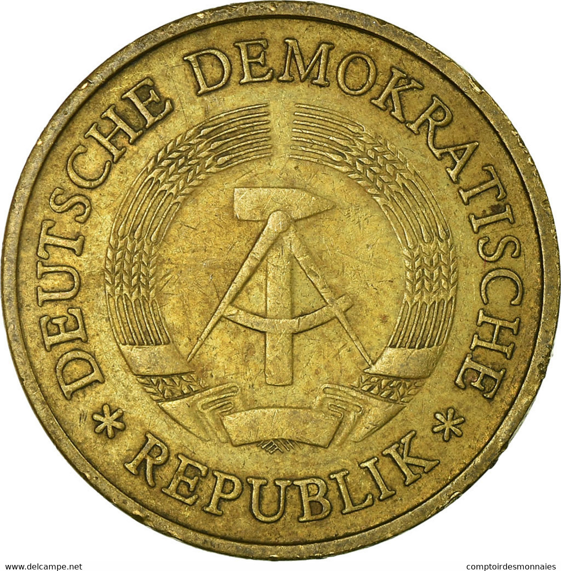 Monnaie, GERMAN-DEMOCRATIC REPUBLIC, 20 Pfennig, 1969, Berlin, TB+, Laiton - 20 Pfennig