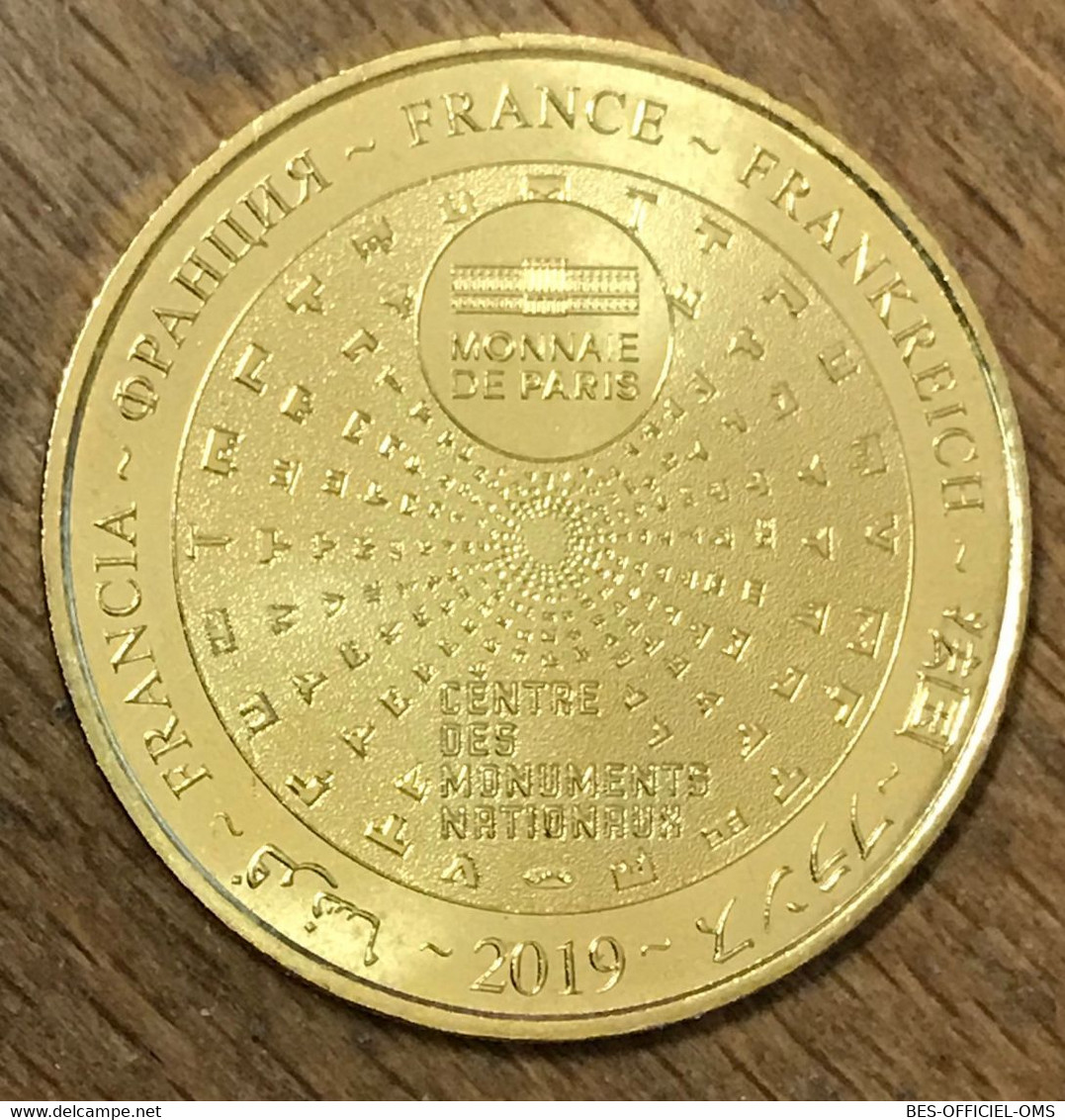 50 ABBAYE DU MONT SAINT-MICHEL MDP 2019 MÉDAILLE SOUVENIR MONNAIE DE PARIS JETON TOURISTIQUE MEDALS COINS TOKENS - 2019