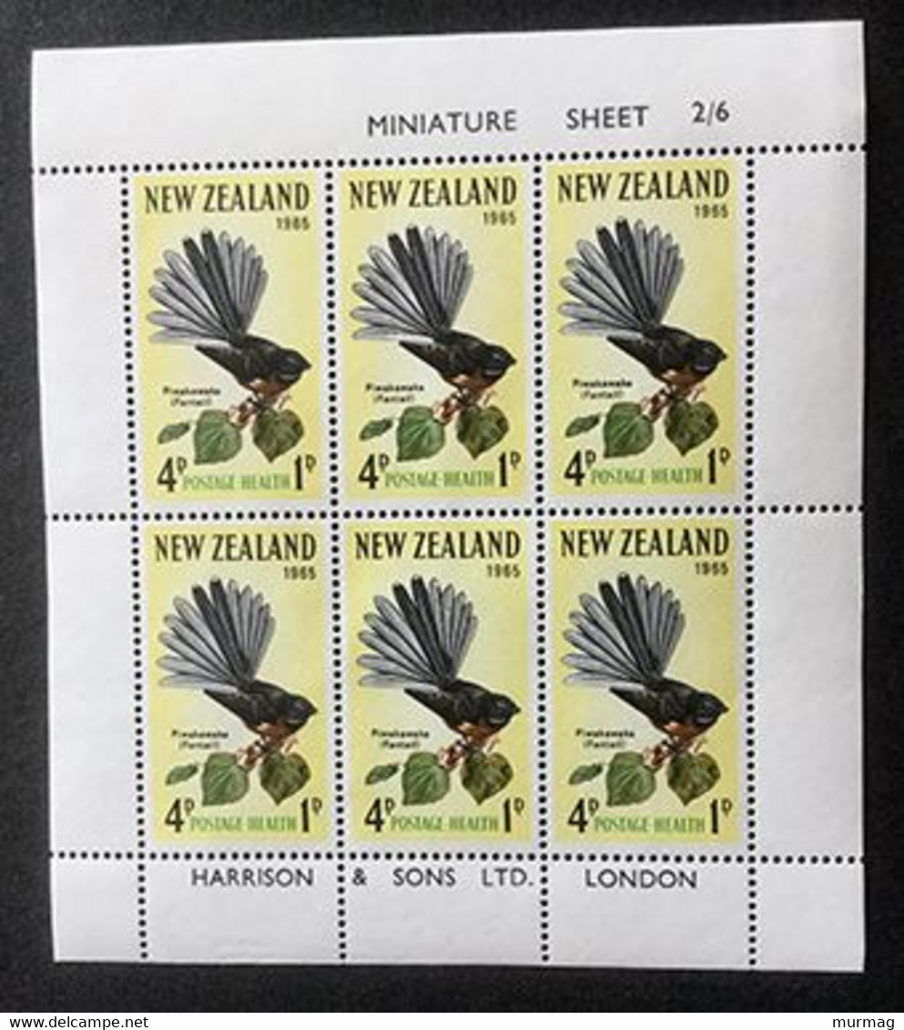 NOUVELLE ZELANDE - Faune, Oiseaux - 1965 - MNH - Autres & Non Classés