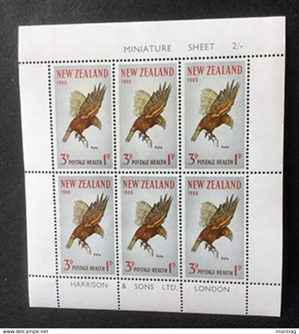 NOUVELLE ZELANDE - Faune, Oiseaux - 1965 - MNH - Autres & Non Classés