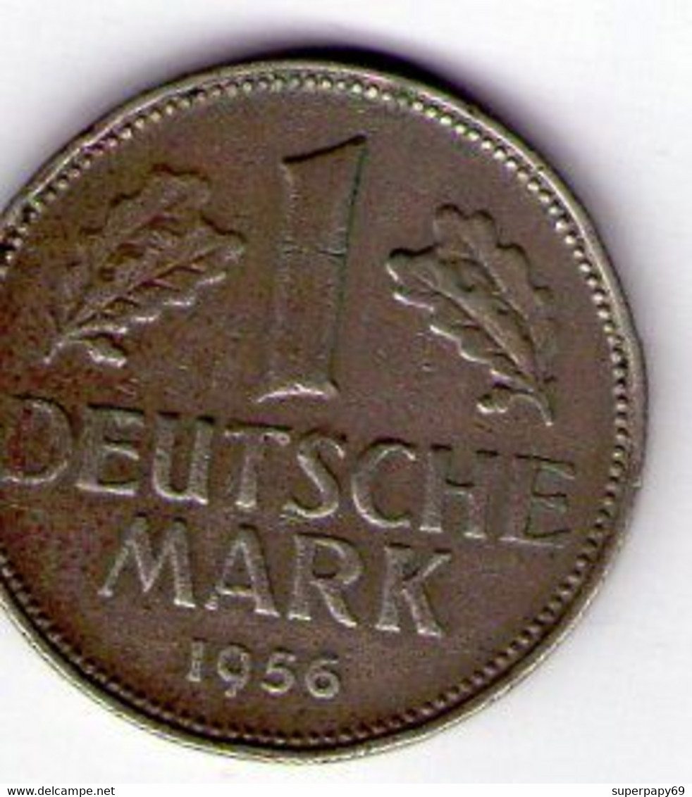 ALLEMAGNE    1  DEUTSCHE  MARK  1956 - 1 Marco