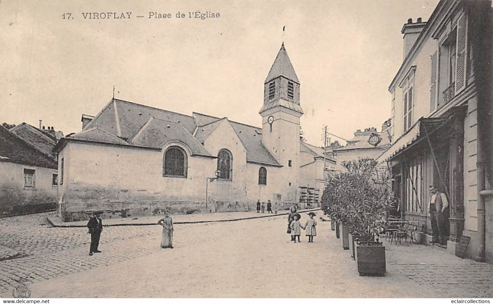 Viroflay         78           Place Et église       ( Voir Scan) - Viroflay