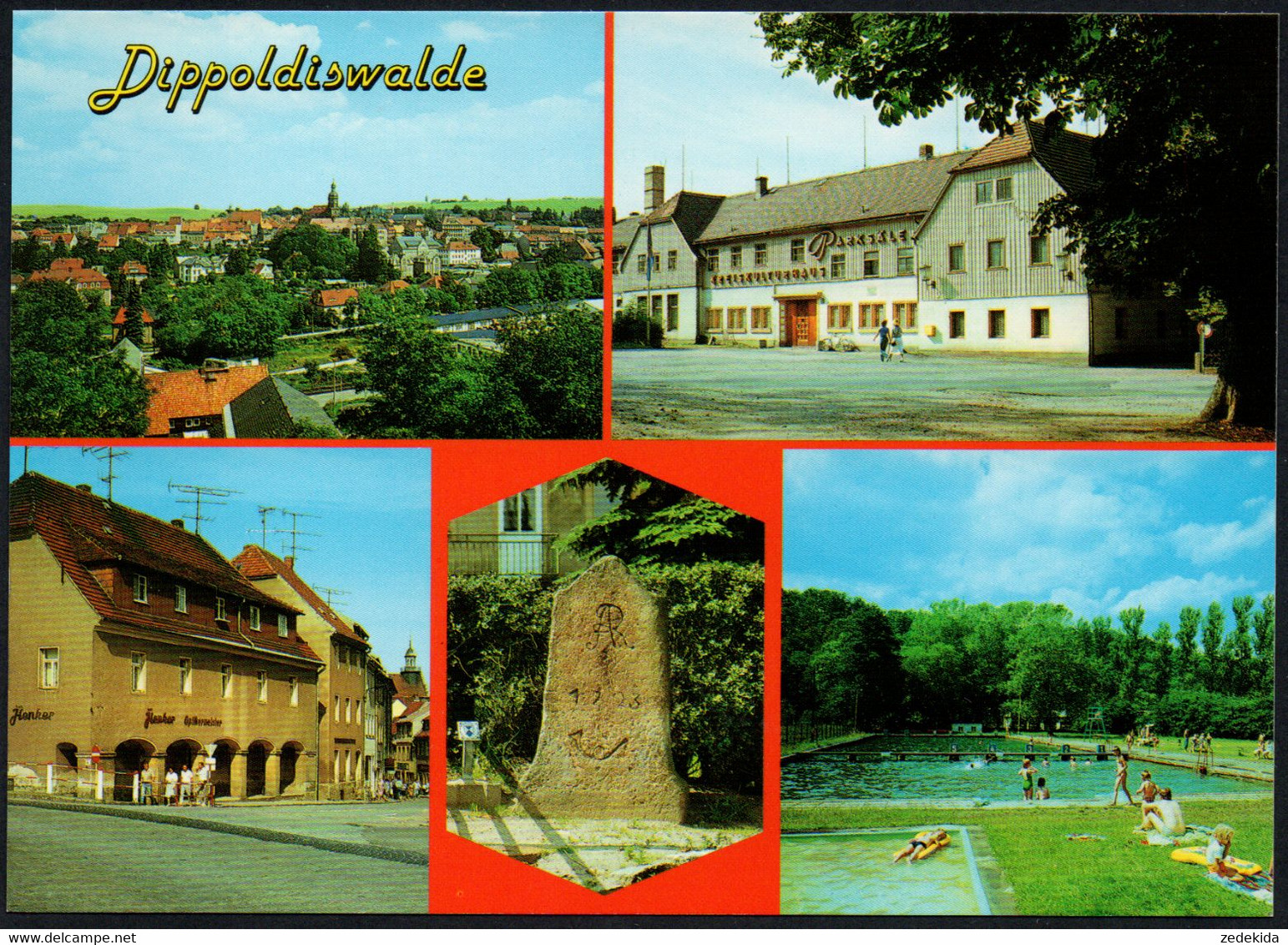 E8332 - TOP Dippoldiswalde - Bild Und Heimat Reichenbach Qualitätskarte - Dippoldiswalde