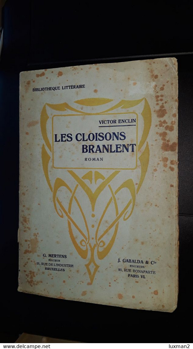 ENCLIN Victor - Les Cloisons Branlent - Belgian Authors