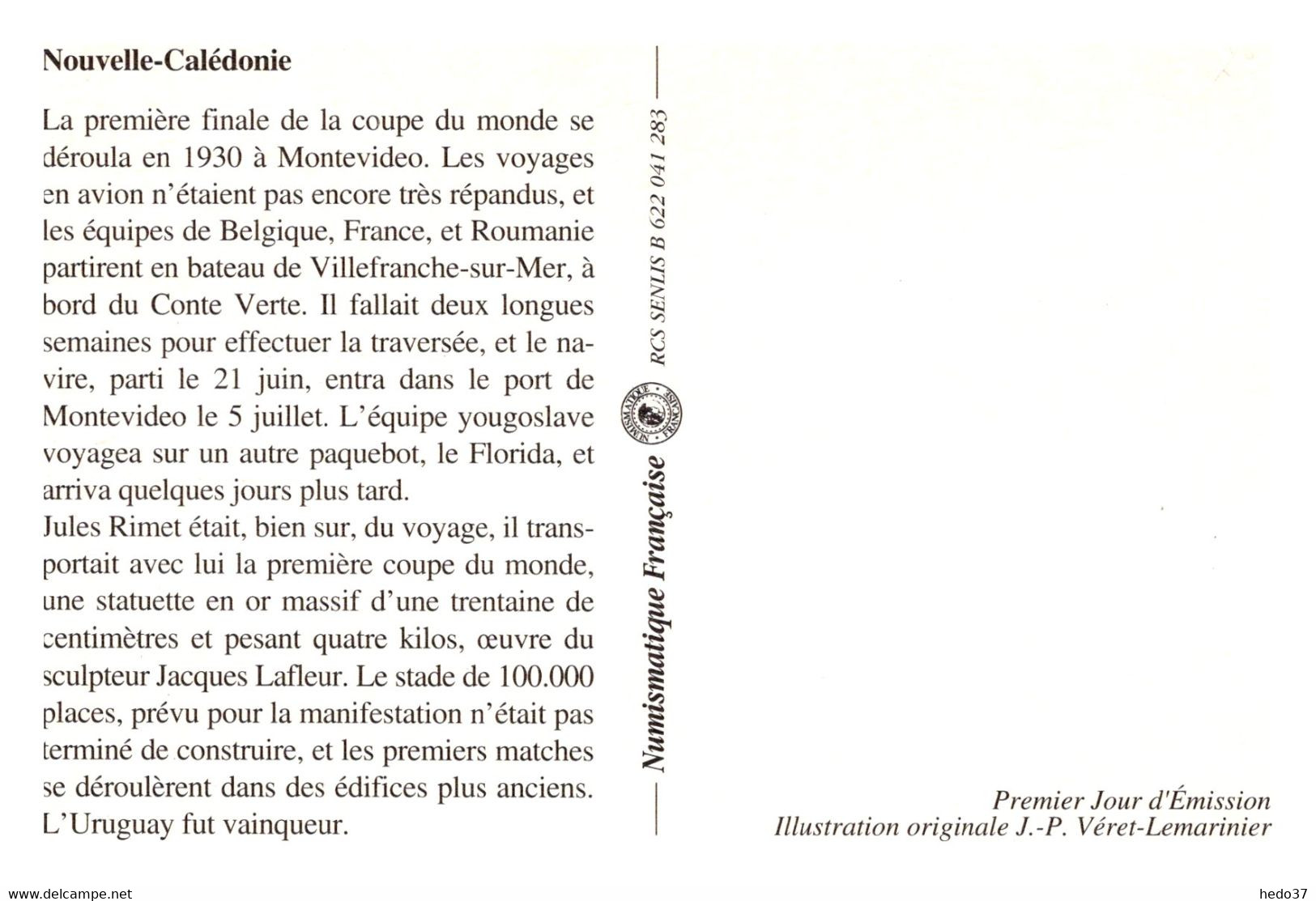 Thème Football - Nouvelle Calédonie - Carte Maximum - TB - 1994 – Estados Unidos