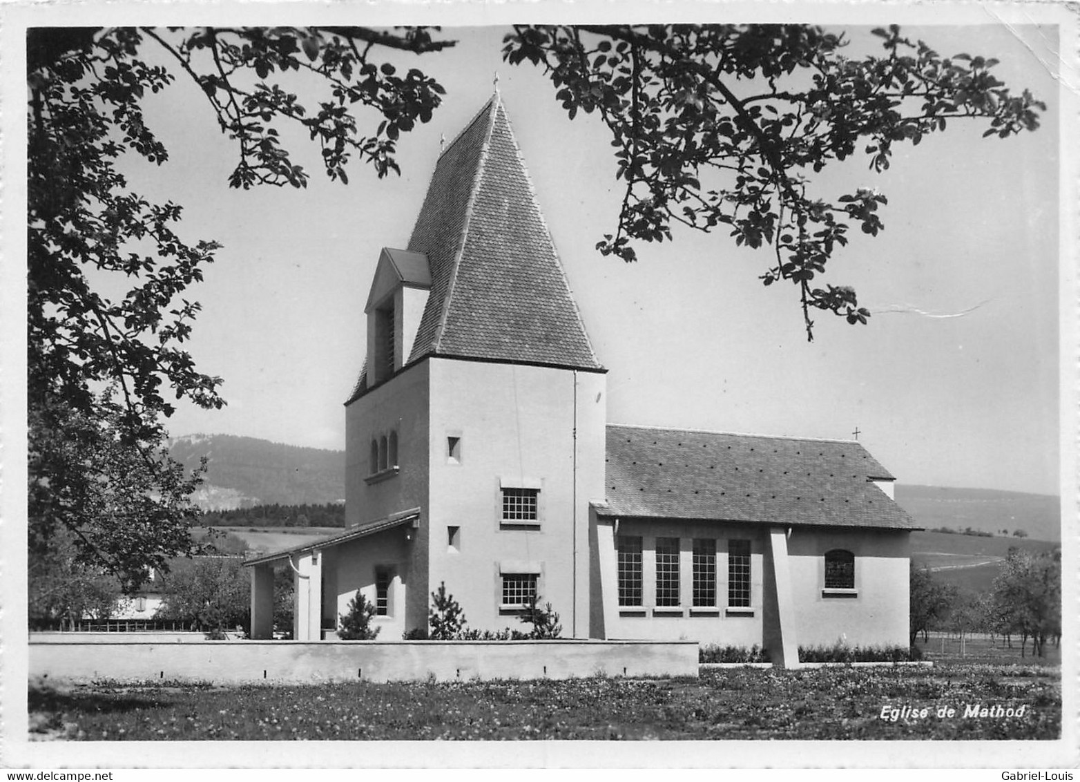 Eglise De Mathod    (15 X 10 Cm ) - Mathod